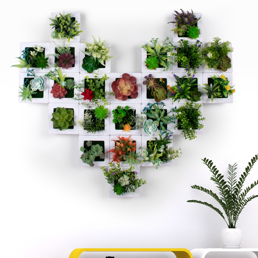 Hanging Wall Artificial Succulent Plants for Home Decor Buy wholesale