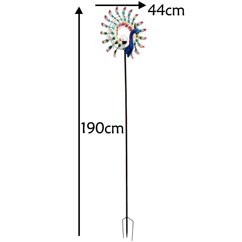 Peacock Wind Spinners Outdoor Garden Yard Decoration Buy